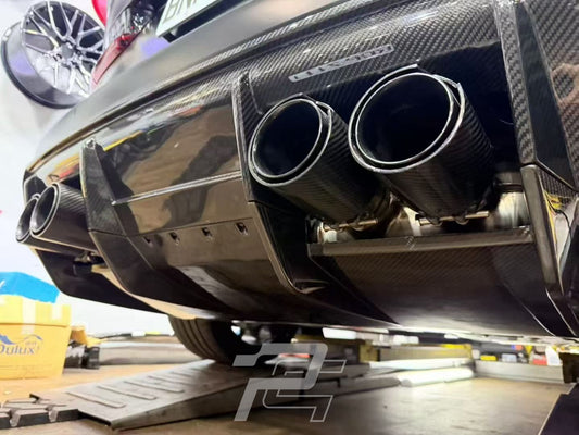 RSC Style Dry Carbon Fiber Rear Diffuser 7 Piece Kit - BMW M3 G80/G81 & M4 G82/G83