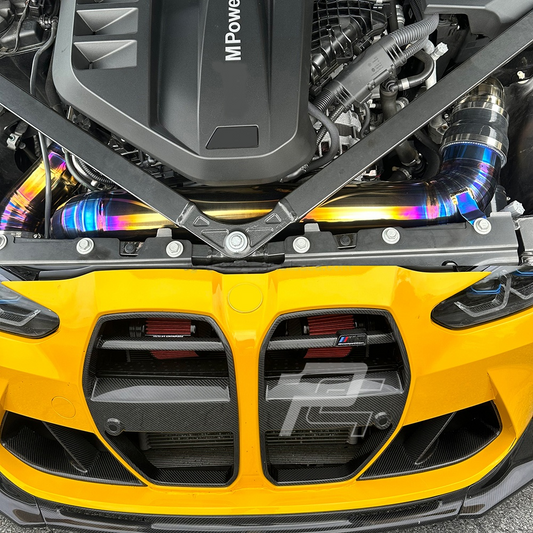 S58 Titanium Front Mount Performance Air Intake Kit - BMW M2 G87 & M3 G80/G81 & M4 G82/G83