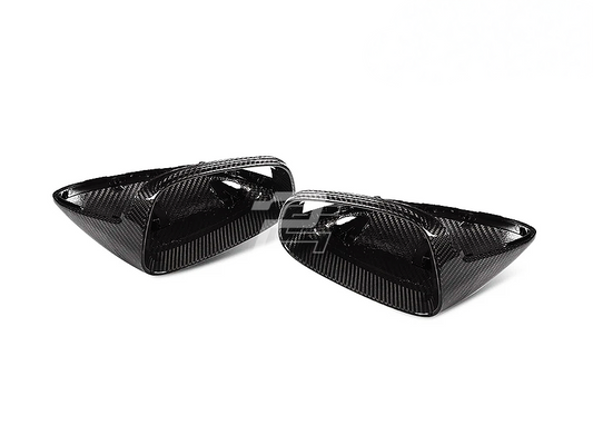 Dry Carbon Fiber Mirror Caps – Porsche 911 992 & Taycan 9J1