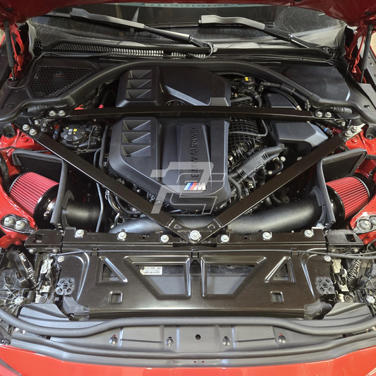 S58 Aluminum Top Mount Cold Air Intake Kit With Heat Shield - BMW M2 G87 & M3 G80/G81 & M4 G82/G83