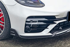 KDA Style Dry Carbon Fiber Front Lip - Porsche Panamera 971 Sport Design