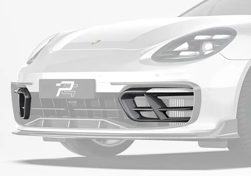 Dry Carbon Fiber Air Inlet Ducts Vent Trim – Porsche Panamera 971.2 Non-Sport Design