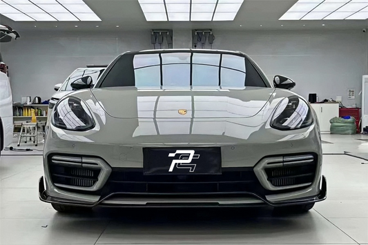 KDA Style Dry Carbon Fiber Front Lip - Porsche Panamera 971 Sport Design