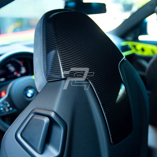 Dry Carbon Fiber Seat Back Cover Set - BMW 2 Series G42 & M2 G87